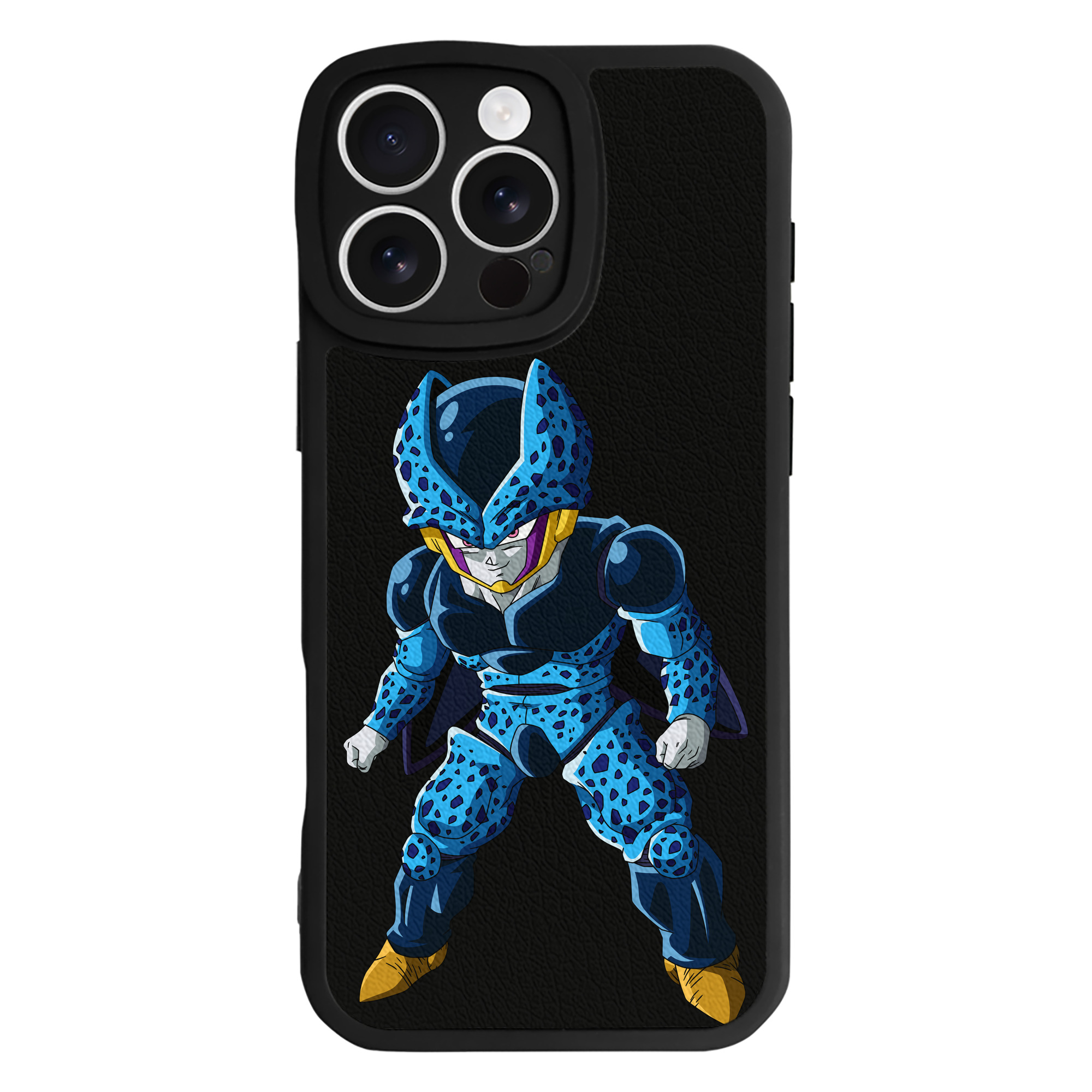 （画像用） ドラゴンボール セル DRAGON BALL Cell 【iPhone 16シリーズ対応】シリコンスマホケース（レザー調） 材質：シリコン